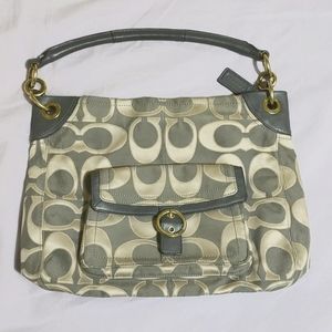 Coach Signature Buckle Hobo Bag